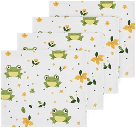 Xigua Cute Frog Washcloth Set