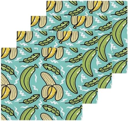 Xigua Banana Pattern Washcloth Set