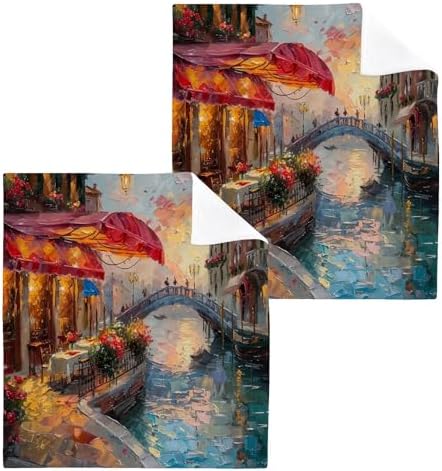 YETTASBIN Watertown Washcloths 2 Pack