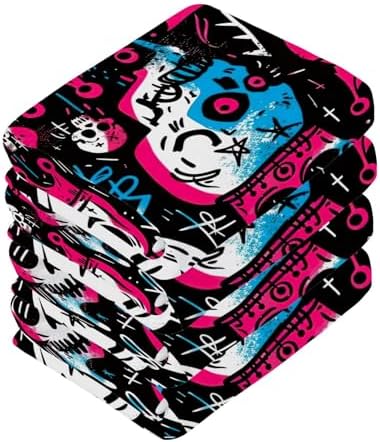 Yetitasbin Skull Washcloth Set 2-Pack