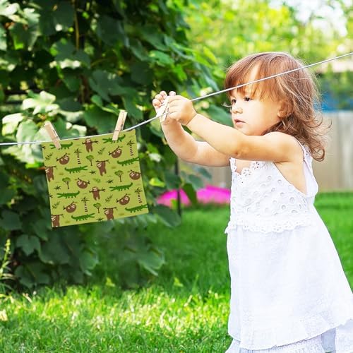 Perfectly Plush Sloth Washcloths 2-Pack