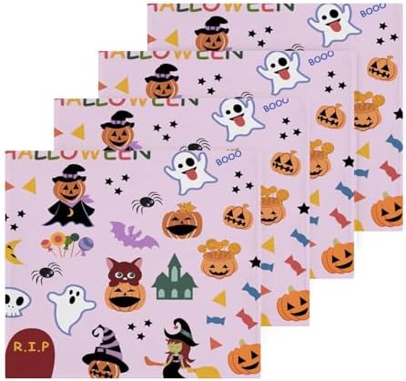Halloween Gnome Washcloth Set 2 Pack