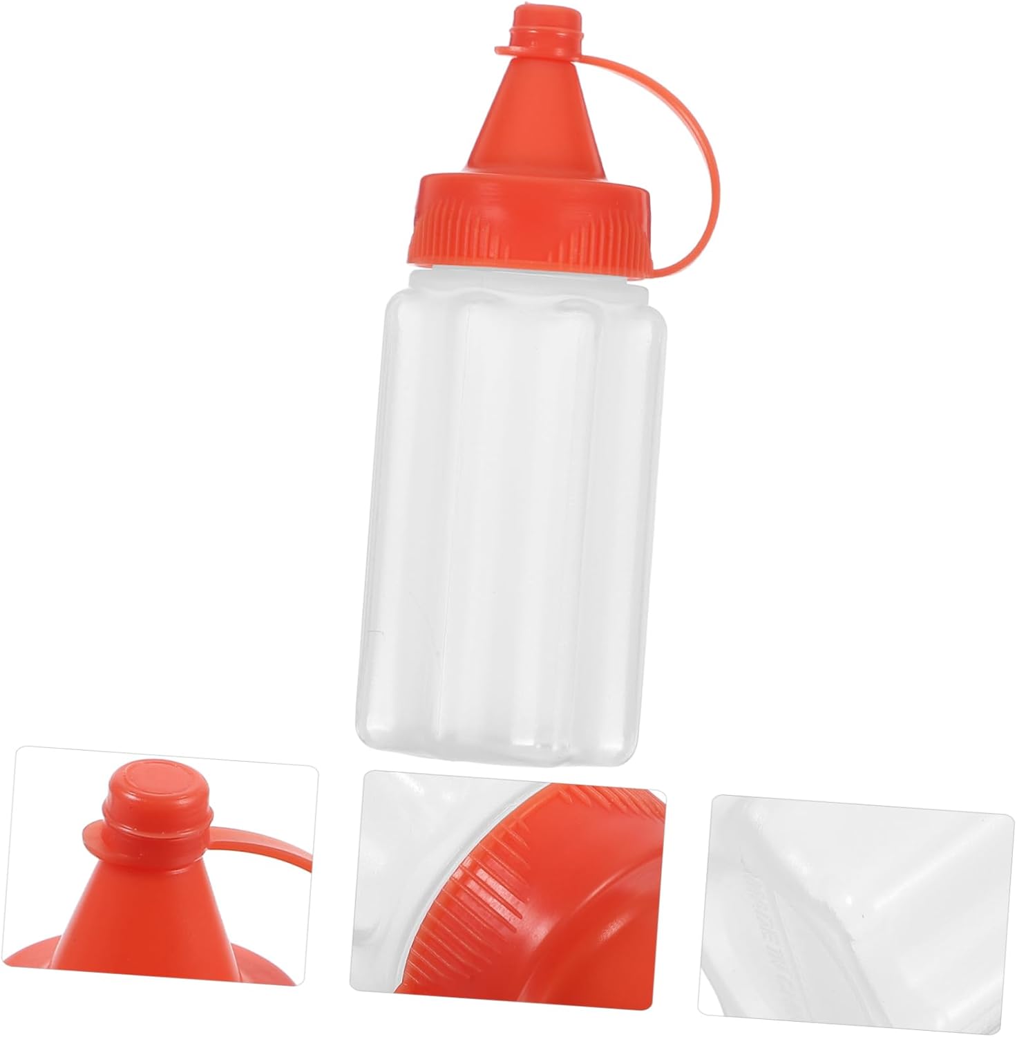Hoement Reusable Condiment Squeeze Bottles