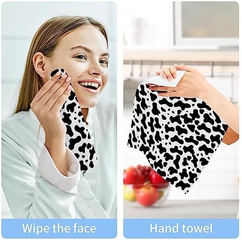 Masterpiece Cow Print Washcloth 2-Pack
