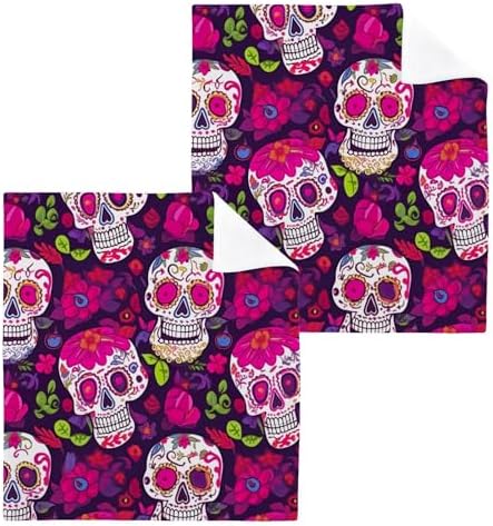 Smelly Soft Baby Skull Washcloth Set by Yettasbin