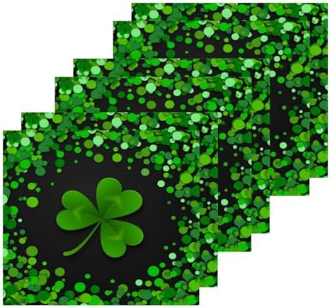 YETTASBIN St Patricks Day Shamrock Washcloths 2 Pack 1