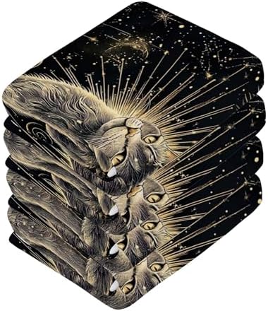 Xigua Cat Moons Washcloth Set