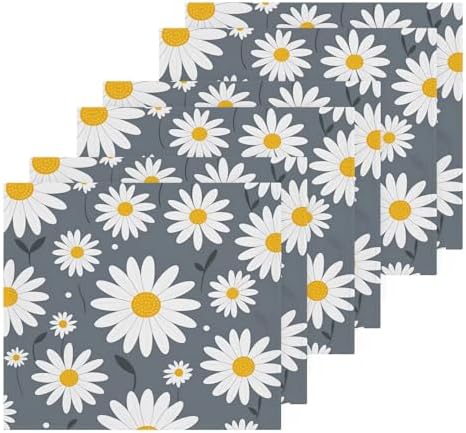 Daisy Flower Washcloth Set 2-Piece