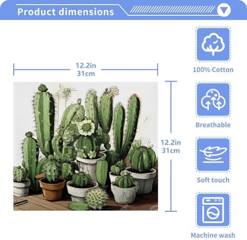 Cactus Washcloth 2-Pack