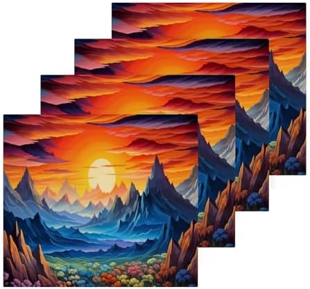 Nature Mountain Soft Washcloth 2Pack