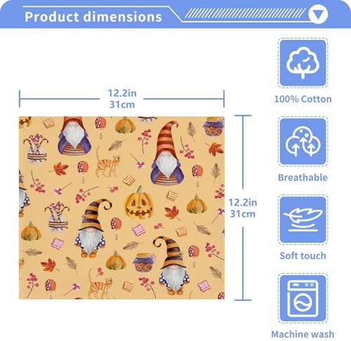 Perfect Halloween Gnome Washcloths for a Spooky Day