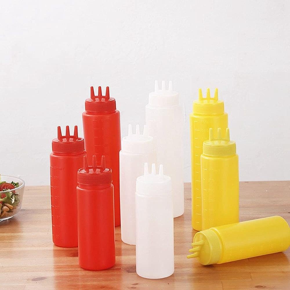 Sleek Durable Squeeze Bottles Make Mealtime Mess-Free
