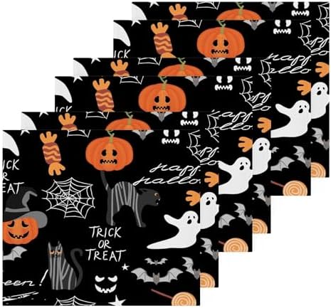 Xigua Happy Halloween Washcloth Set - 12x12-inch