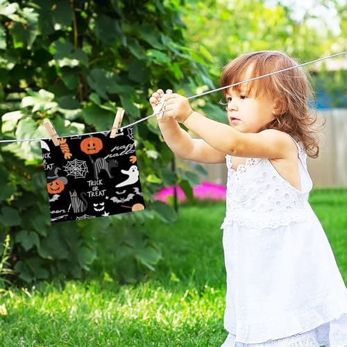 Xigua Happy Halloween Washcloth Set - 12x12-inch