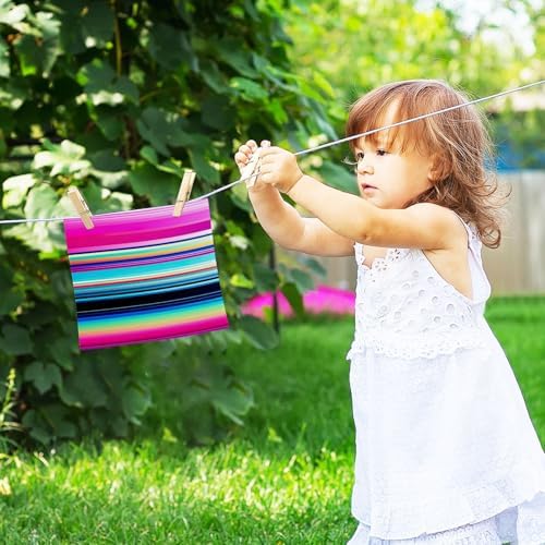Mexican Stripes Washcloth Set 2-Piece