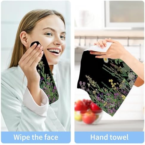Herbal Wildflower Washcloth 2 Pack