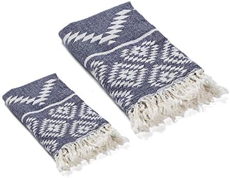 Sleek Soft Aztec Turkish Towel Set