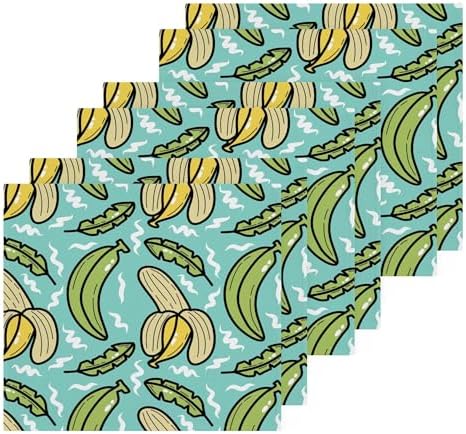 Xigua Banana Pattern Washcloth Set