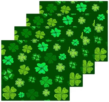 St Patricks Day Washcloths 2 Pack Soft Absorbent Cotton