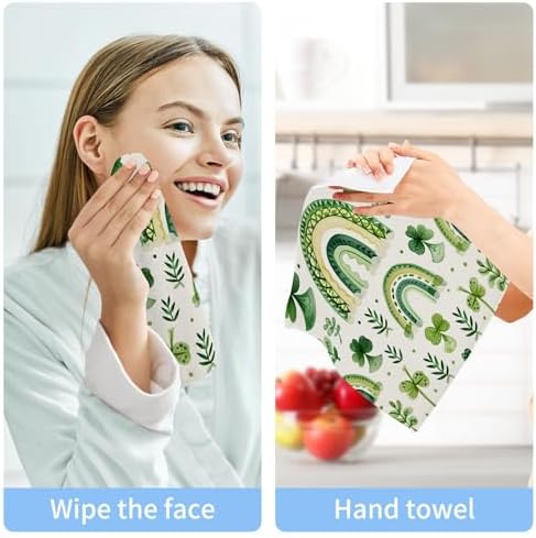YettasoBIN Rainbow Washcloth Soft for Kids and Adults