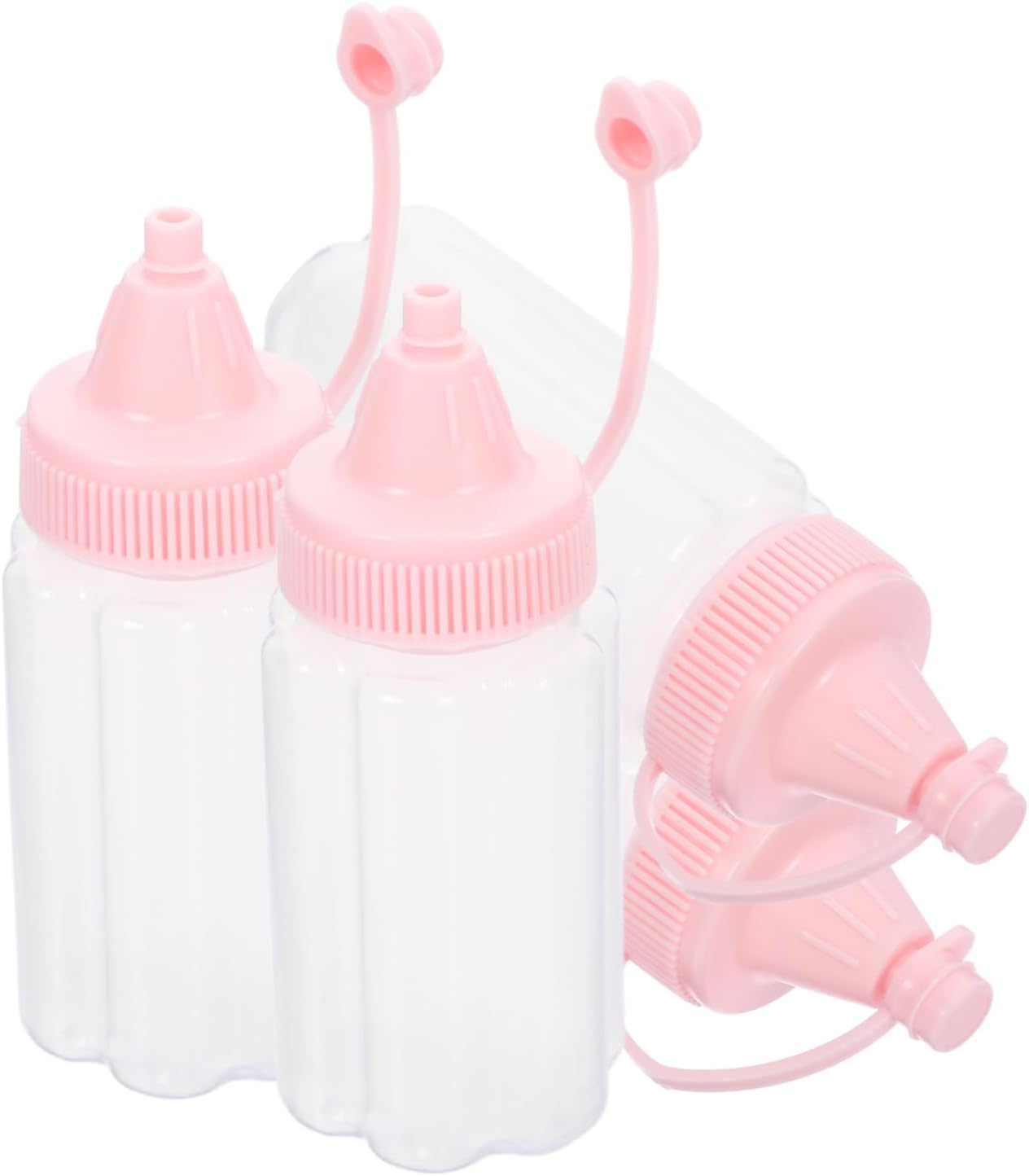 Perfect Squeeze 4PCS 60ml Kitchen Accessory for Condiments Sauces and Jams