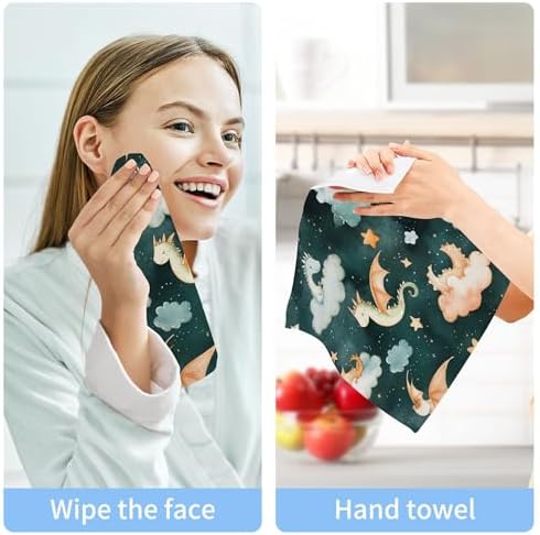 Xigua Cute Dragons Washcloth Set