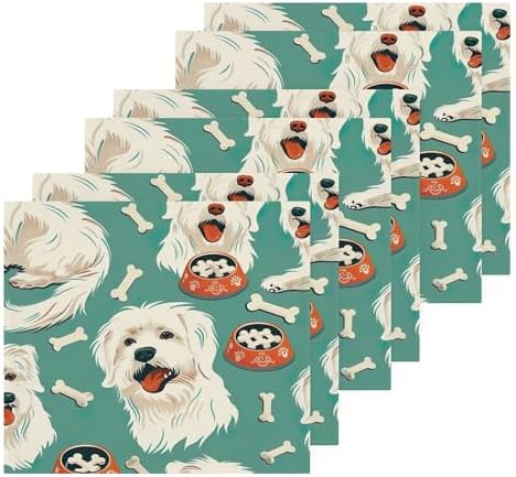 Xigua Super ABSORBENT Cute Dogs Bath Face Cloths