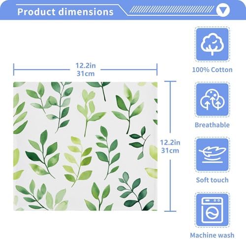 Xiuga Fast-Drying Washcloths - Multipurpose Towels for Bathroom Kitchen and Travel