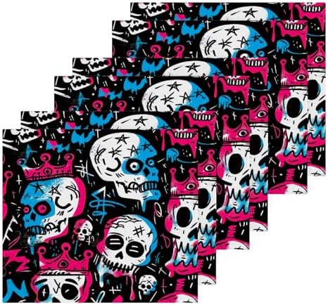 Yetitasbin Skull Washcloth Set 2-Pack