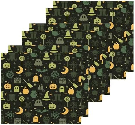 Halloween Spooky Pumpkin Washcloth Set