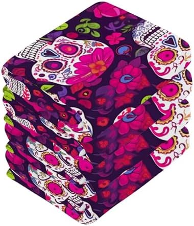Smelly Soft Baby Skull Washcloth Set by Yettasbin