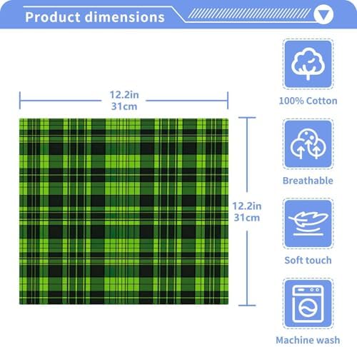 Exclusive Buffalo Plaid Face Towels for the Perfect Wash
