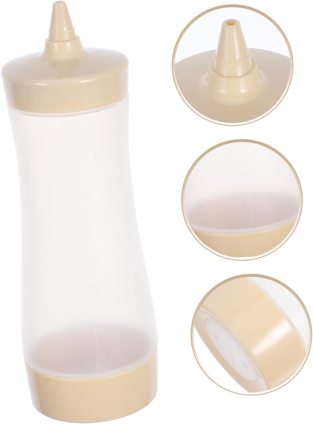 VOSAREA 3-Pack Condiment Squeeze Bottles