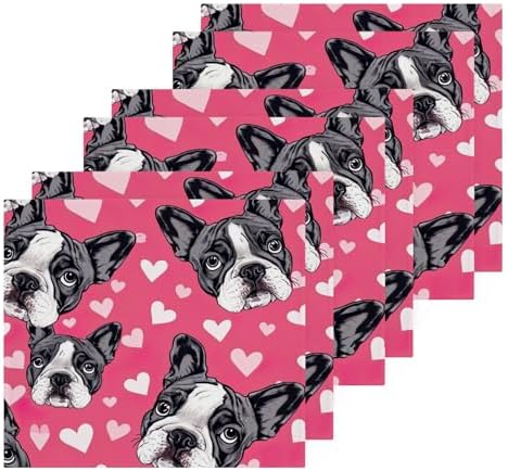 French Bulldog Washcloths 2 Pack Soft Cotton Towels for Bath Spa