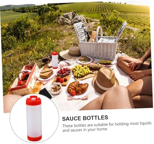 Alipis Double Headed Squeeze Condiment Bottles