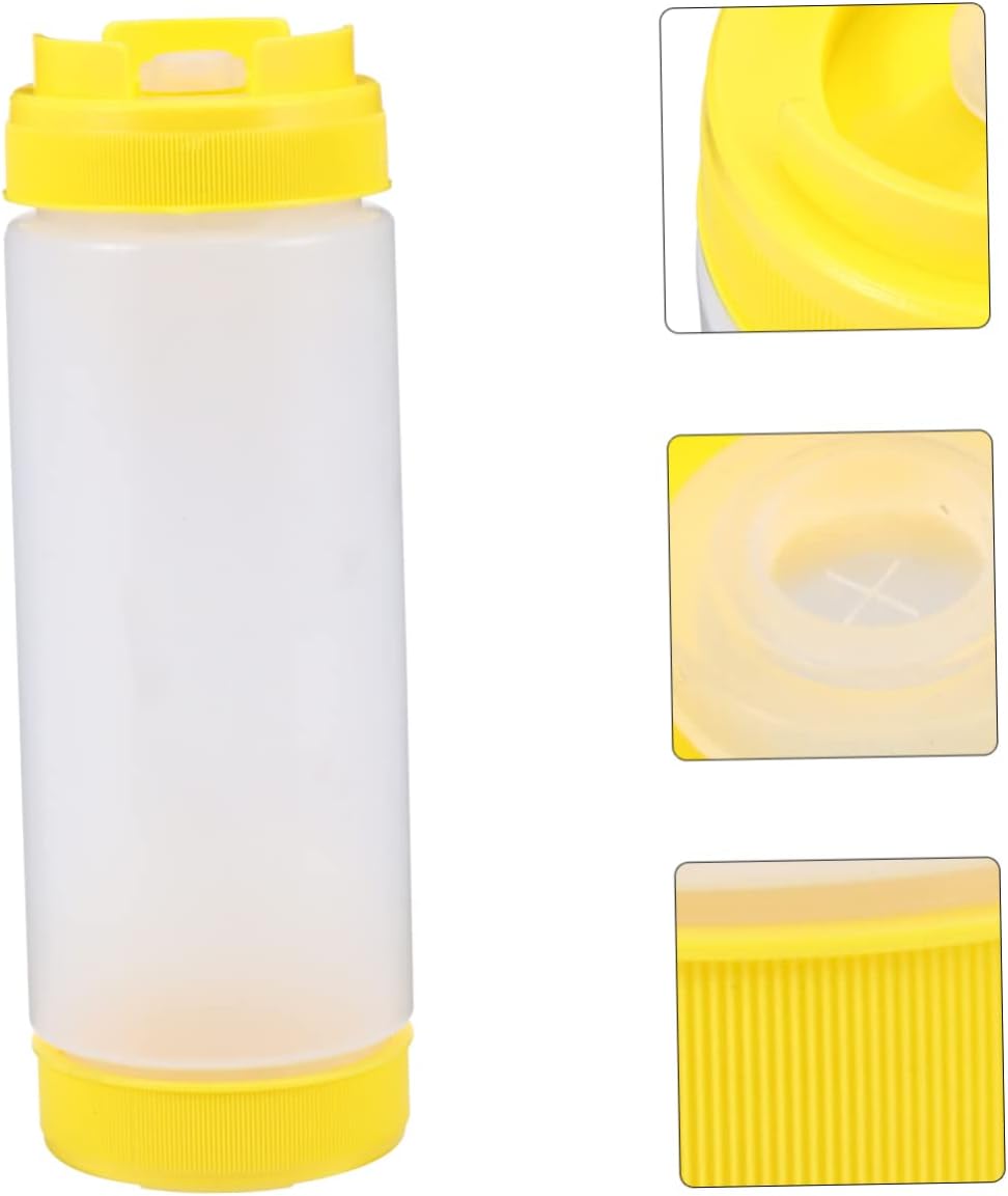 Made-to-Measure 20oz Squeeze Bottle 2-Ended for Ketchup Mustard Dressings