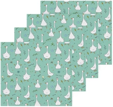 xigua Cute Goose Washcloth Set - Fast Drying Multi-Purpose Towels