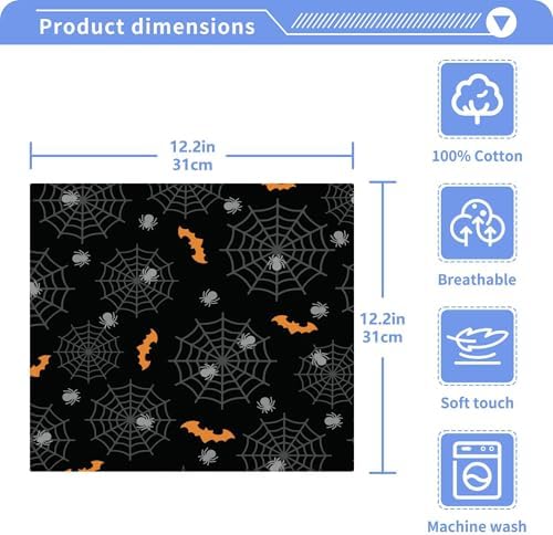 Unbeatable Halloween Fast-Drying Washcloth Set