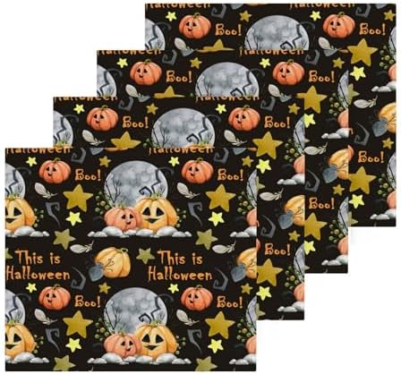 Halloween pumpkin washcloths Perfect Bath Gym Essentials