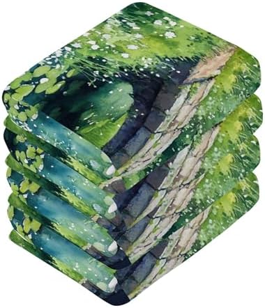 Xigua Watercolor Landscape Washcloth Set