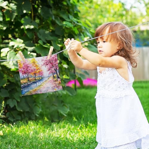Painting Tree Baby Face Towels Soft Absorbent and Reusable