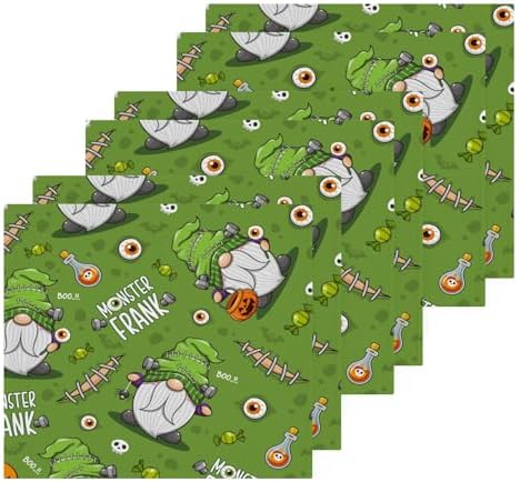 Witchy Halloween Gnome Washcloth Set