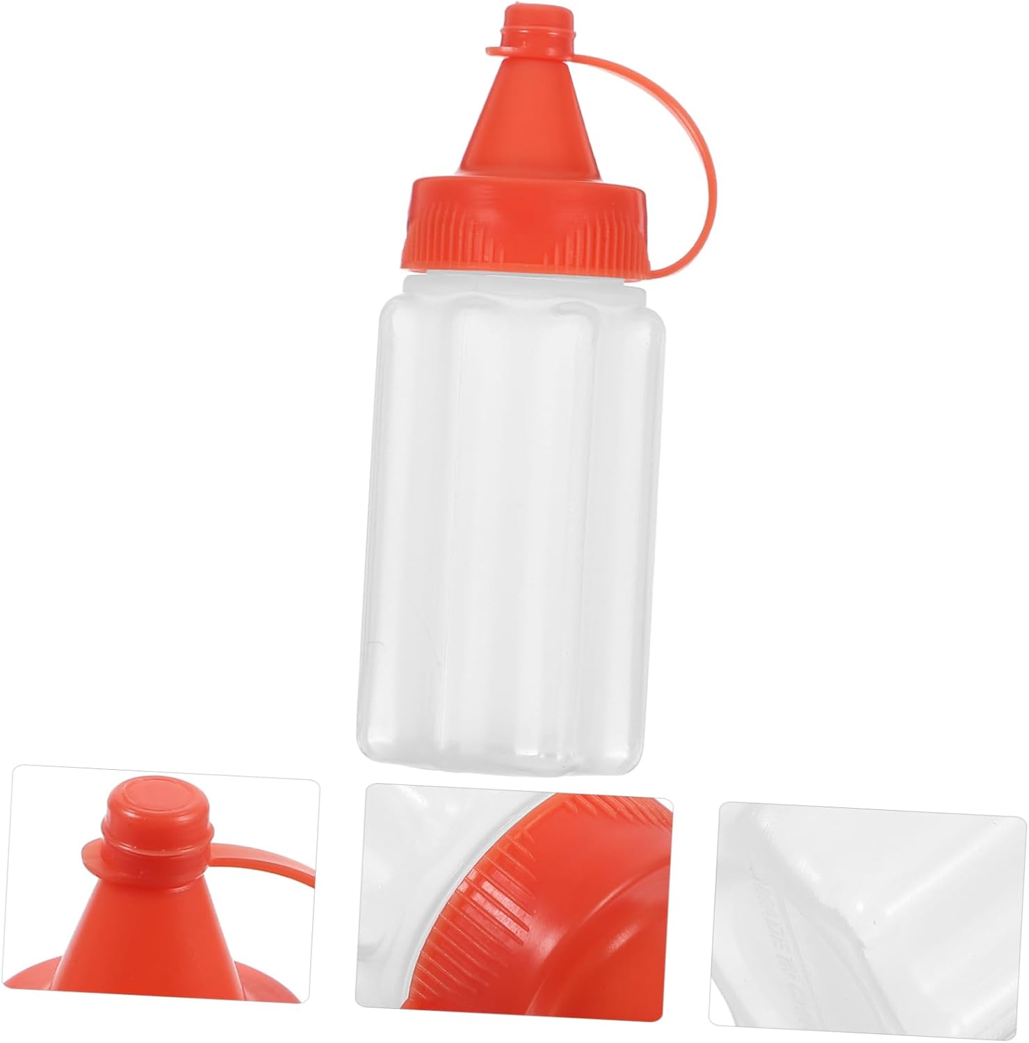 Mikinona 4-Piece Condiment Squeeze Bottle Set Kitchen Organizing Made Easy