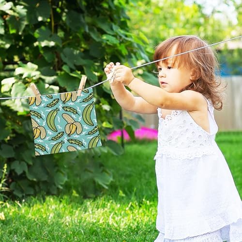 Xigua Banana Pattern Washcloth Set