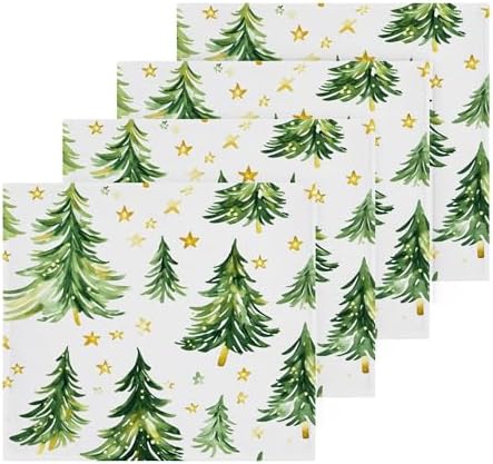 Xigua Christmas Tree Washcloth Set 2-12Pack