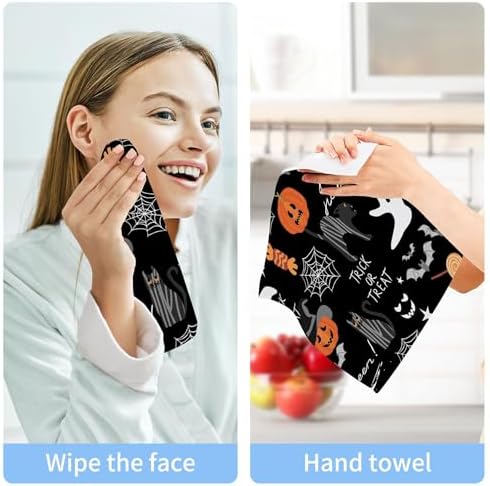 Xigua Happy Halloween Washcloth Set - 12x12-inch