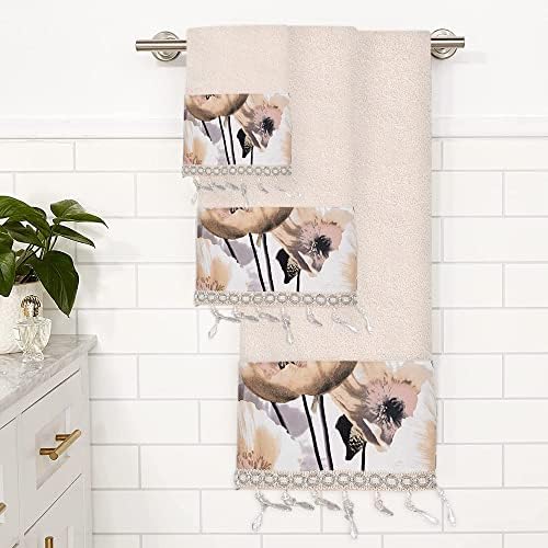 Perfect Pastel Poppy Fields Bath Towel Set for Any Occasion