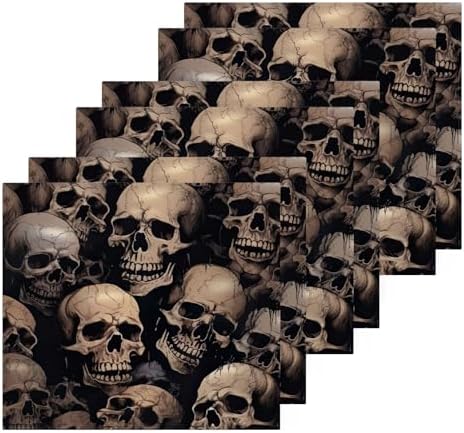 Yettasbin Skull Washcloths
