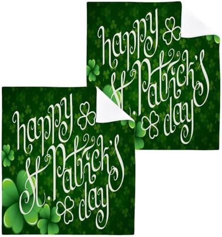 St Patricks Day Soft Cotton Washcloths