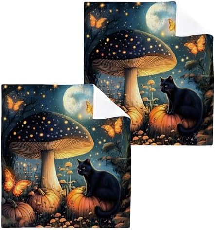Mushroom Washcloth Set for Home Travel